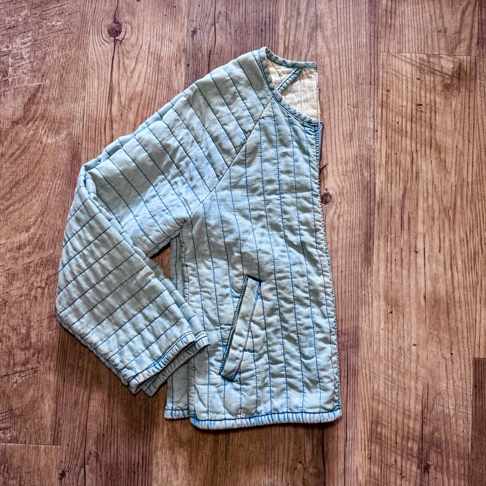 Gap Quilted Chambray Jacket